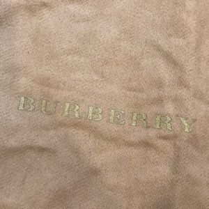 Burberry dust bag